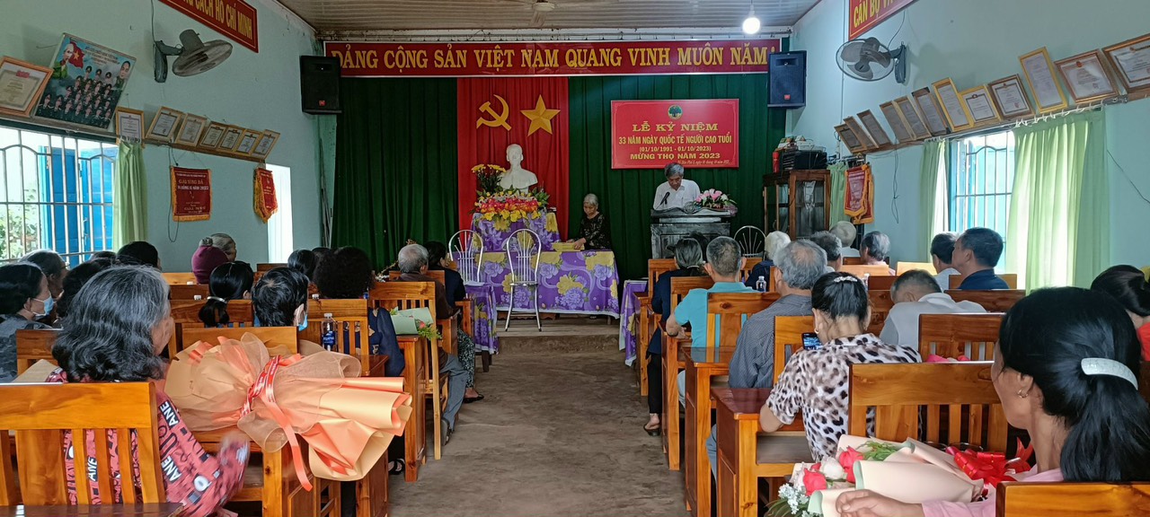 Hội người cao tuổi thị trấn Phước An đã  tổ chức Lễ kỷ niệm 33 năm Ngày Quốc tế Người cao tuổi (1/10/1991 – 1/10/2023) và Mừng thọ cho người cao tuổi năm 2023