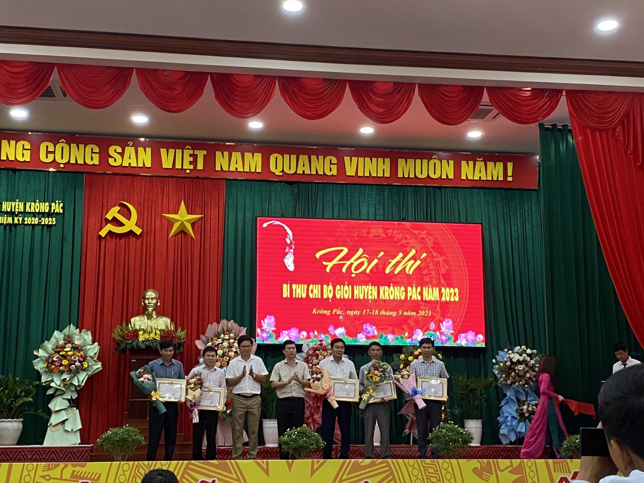 Đảng bộ thị trấn Phước An tham gia Hội thi  Bí thư chi bộ giỏi năm 2023