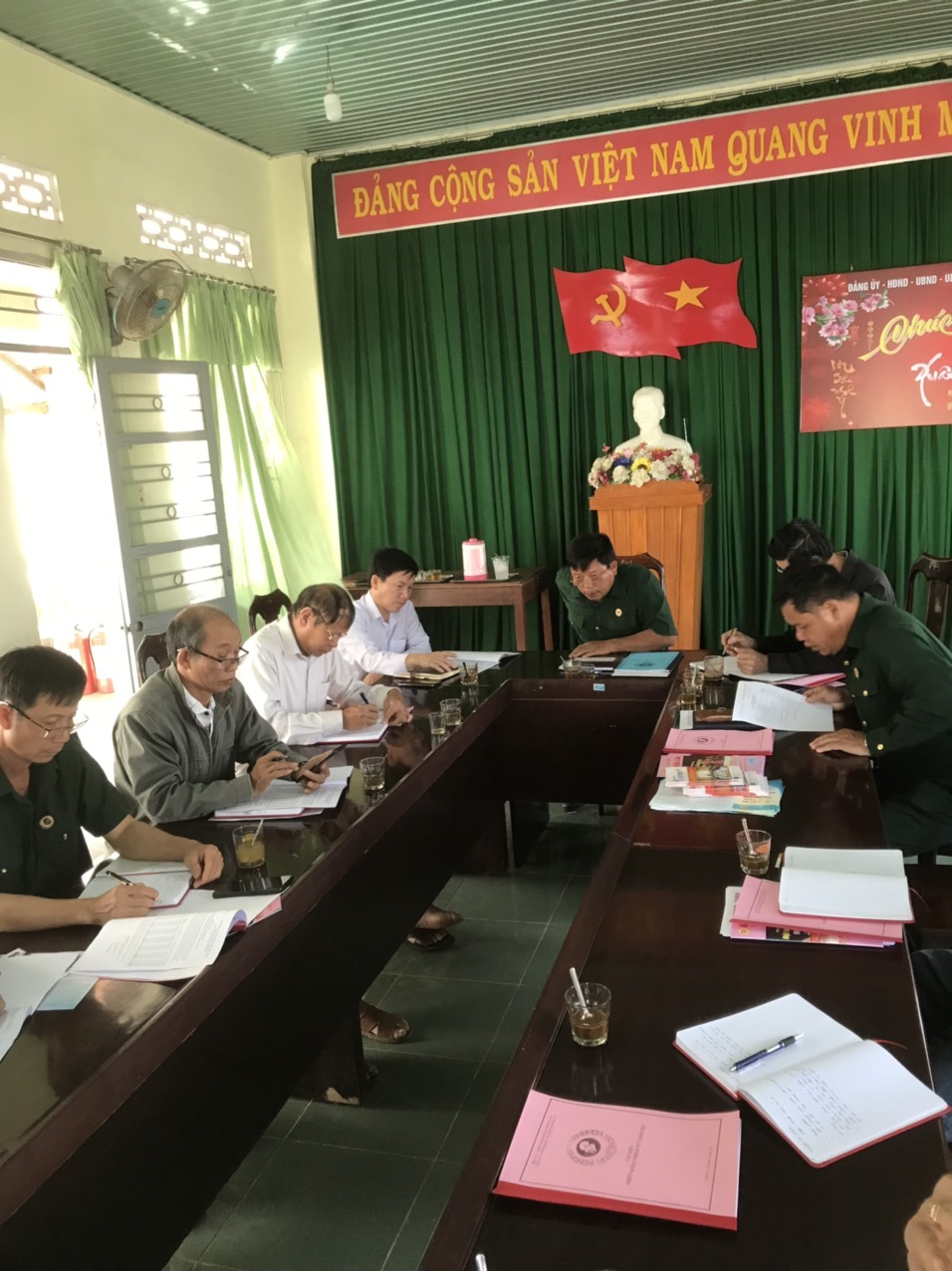 Hội cựu chiến binh thị trấn Phước An tổ chức họp triển khai nhiệm vụ và giao chỉ tiêu công tác hội năm 2023