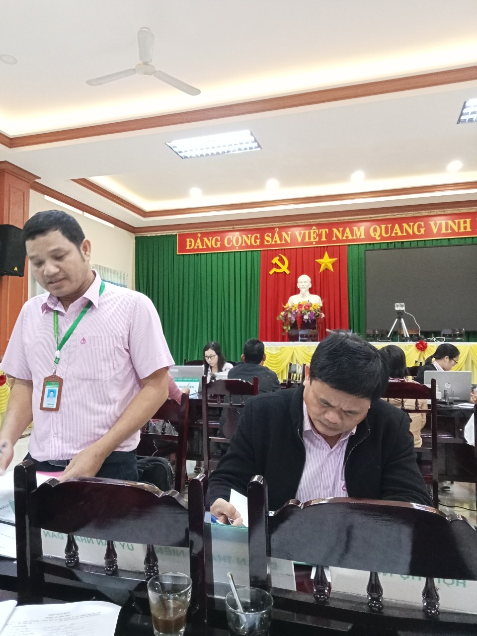 Hội Nông Dân thị trấn Phước An phát huy vai trò ủy thác nguồn vốn từ Ngân hàng Chính sách xã hội.