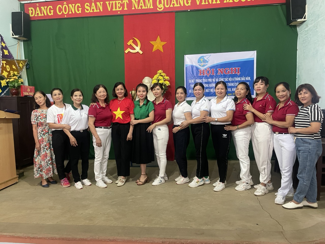 Chi Hội Phụ Nữ các TDP trên địa bàn thị trấn Phước An đã  tổ chức Hội nghị sơ kết công tác Phụ Nữ  6 tháng đầu năm và triển khai phương hướng 6 tháng cuối năm 2023.