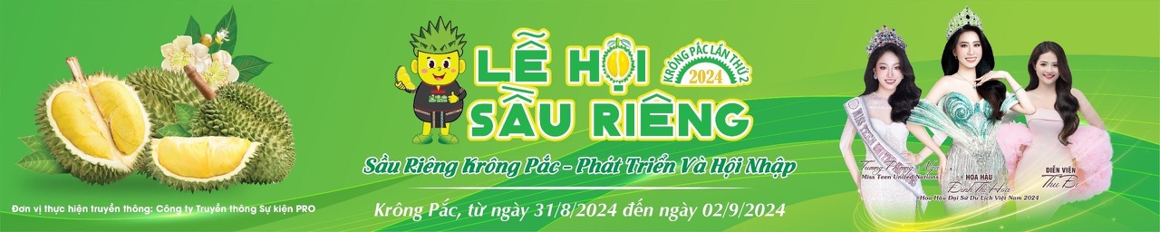 Lễ hội Sầu riêng Krông Pắc lần thứ 2 năm 2024