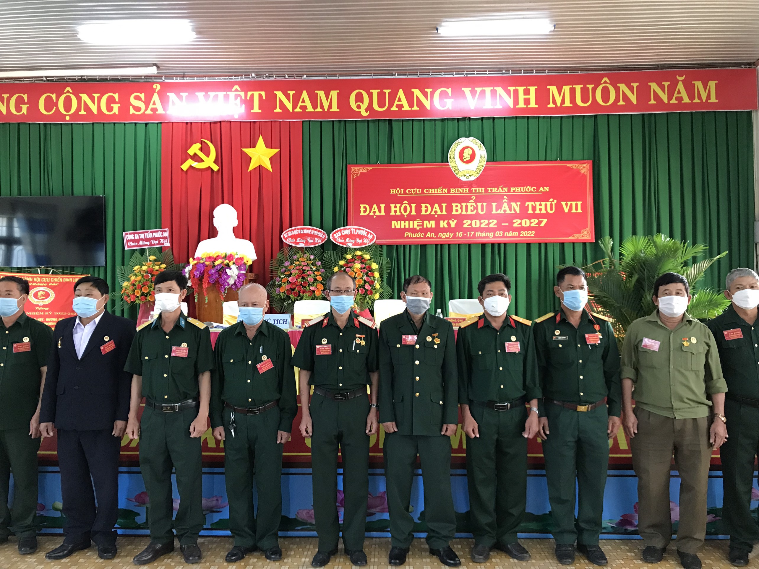 Đại hội Đại biểu Hội Cựu Chiến binh thị trấn Phước An lần thứ VII, nhiệm kỳ 2022 - 2027
